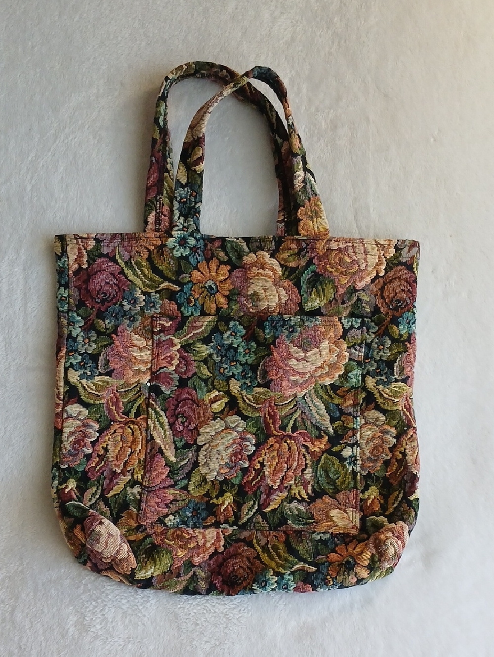 Carpet-Look Hand Bag Tote